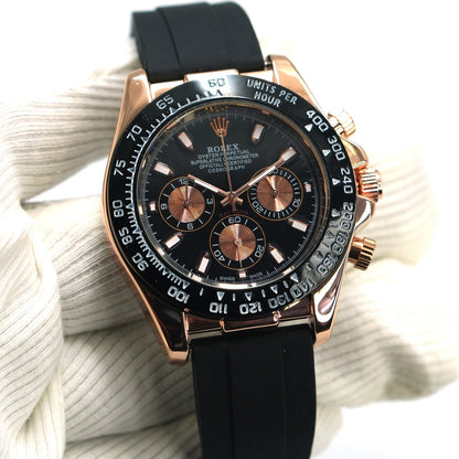 Daytona Chronograph | Black & Rose Gold