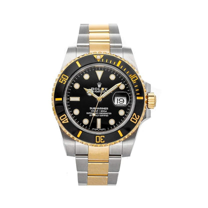 Rolex 2021 Black Submariner Gold  Men's Watch