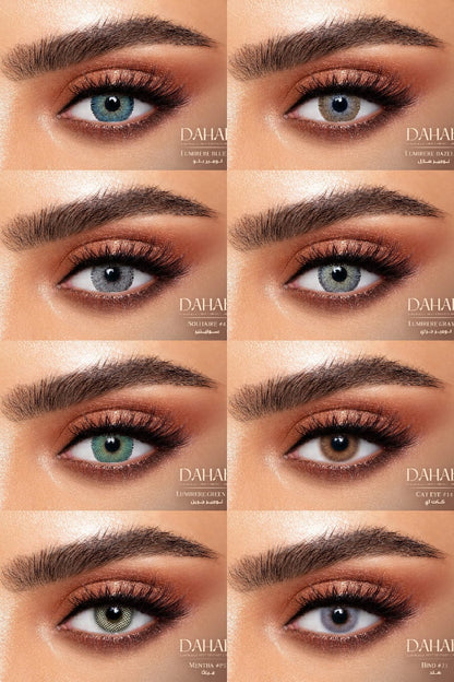 Dahab Caramel Contact Lenses – Gold Collection