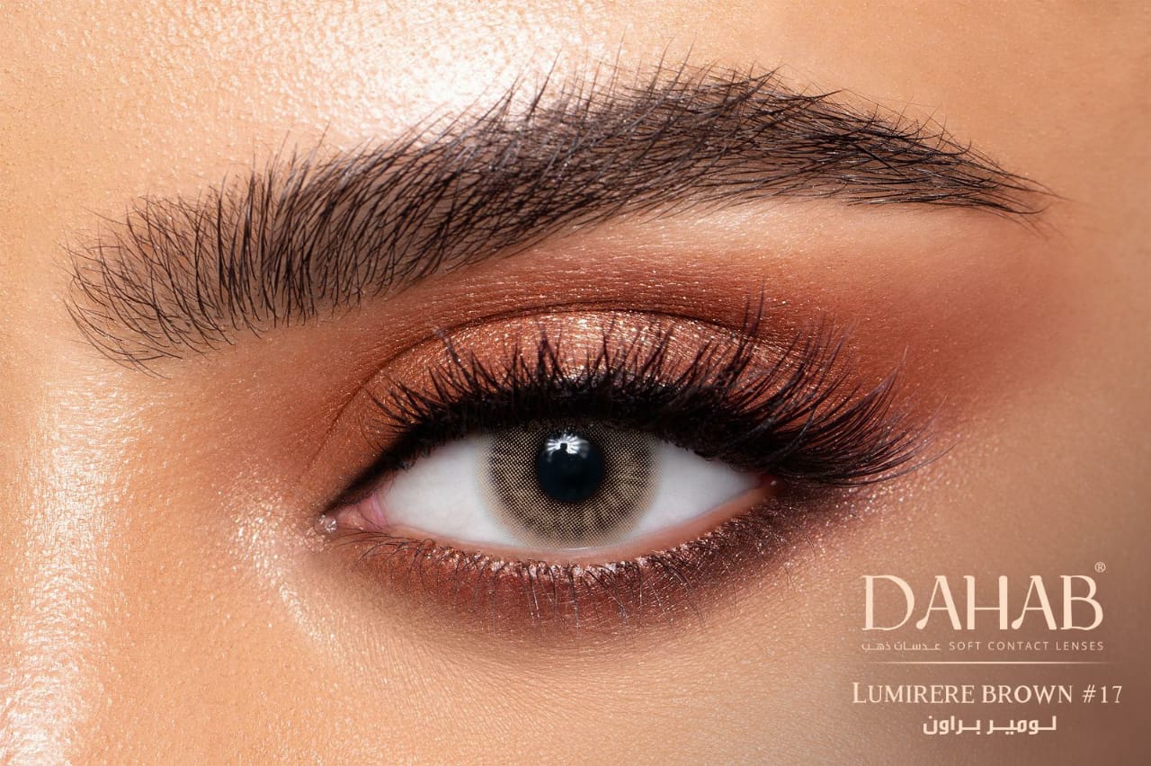 Dahab Caramel Contact Lenses – Gold Collection