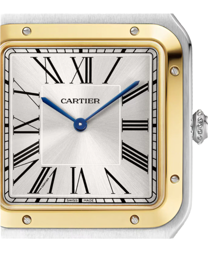 Cartier Santos Dumont | White & Gold