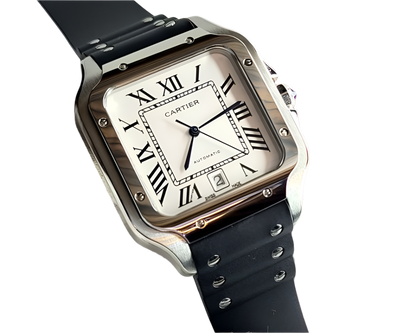 Cartier Santos Dumont | White & Rose Gold