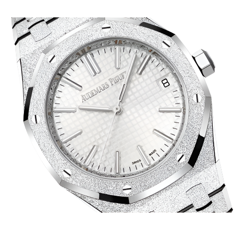 AP Royal Oak | Diamond Chain White Dial