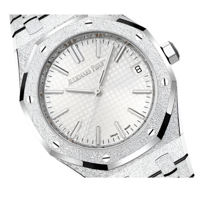 AP Royal Oak | Diamond Chain White Dial