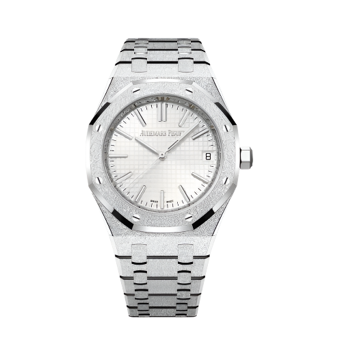 AP Royal Oak | Diamond Chain White Dial