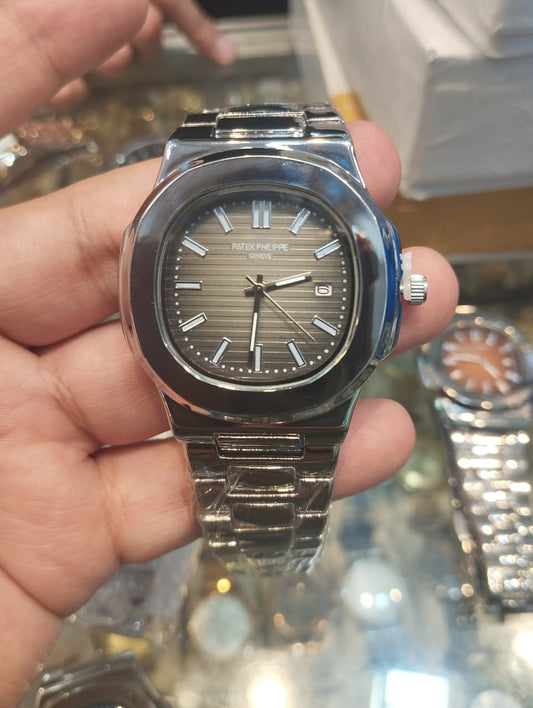 Patek Philippe Nautilus- Brown Chain With Brown Dial