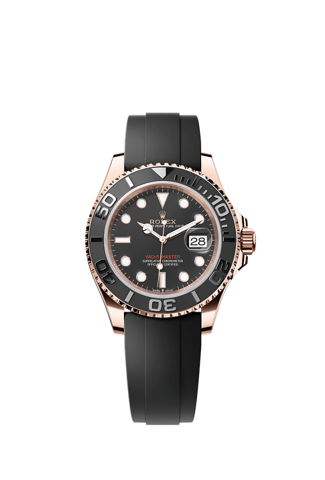 Yacht-Master Rose Gold With Black Dial