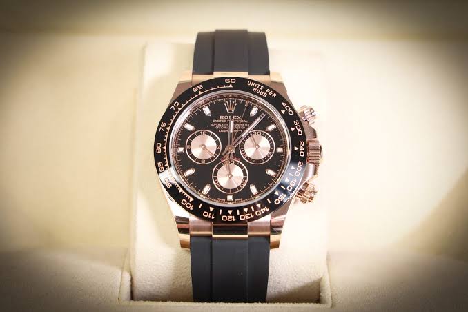 Daytona Chronograph | Black & Rose Gold